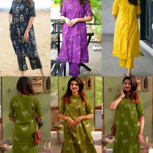 Trendy daily college & office wear Co-ord Set outfit relaxed & comfort fit