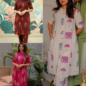 Trendy daily college & office wear Co-ord Set outfit relaxed & comfort fit