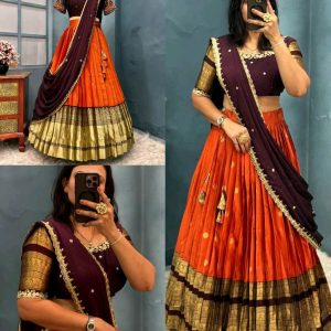 Ready To Wear Premium Quality Pure Kanjivaram Silk